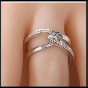 Infinity 925 Silver Women's Ring